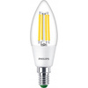 LED-Kerzenlampe E14 B35 2,3W = 40W 485lm 4000K neutrales Filament PHILIPS Ultra effizient