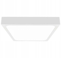 LED-Deckenleuchte für Badezimmer 18W 1800lm 4000K IP44 23cm quadratisch Weiß