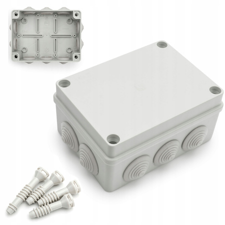 Aufputz-Installationsdose hermetisch S-BOX 406 190 x 140 x 70 IP65 10 PAWBOL-Drosseln