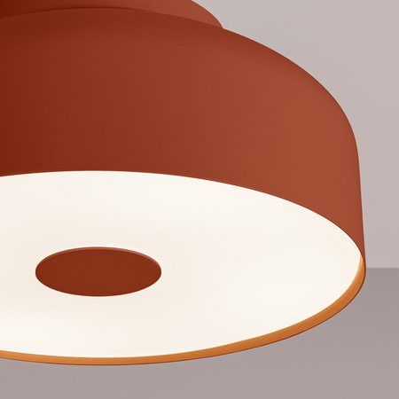 LED Plafond Deckenleuchte 4x E27 Ocker Rot OMIQ Crimson SL.1681 Sollux