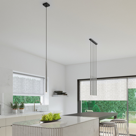 PASTELO 1 G9 Chrom Moderne Pendelleuchte für die Decke SOLLUX