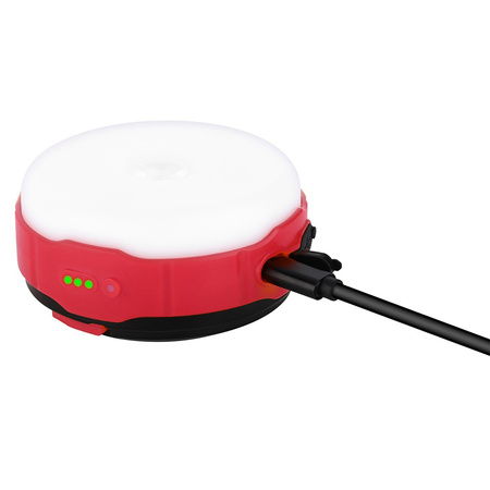 Wiederaufladbare Camping-Taschenlampe 500lm 3000K-6500K Solar USB-C Powerbank VA0100 VAYOX