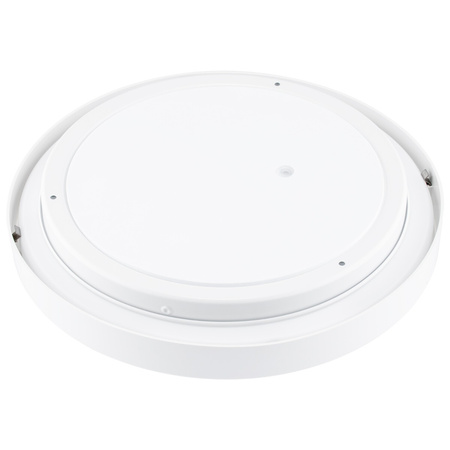 LED-Deckenleuchte Deckenaufbauleuchten Badezimmer-Anbauleuchte 13W 4000K IP44 mit Bewegungssensor ZOE LX Weiß 30cm