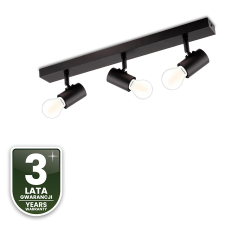 Deckenleuchte SPOT TUBA Reflektor Halogenleuchte 3x E27 GLASA LUMILED