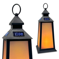 Solar Laterne Hängende LED Garten Laterne IP44 Flammeneffekt