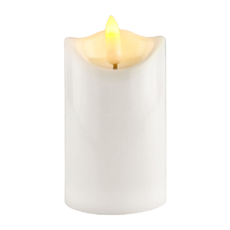 LED Grablicht H 9,5 cm warmweiß Flammeneffekt