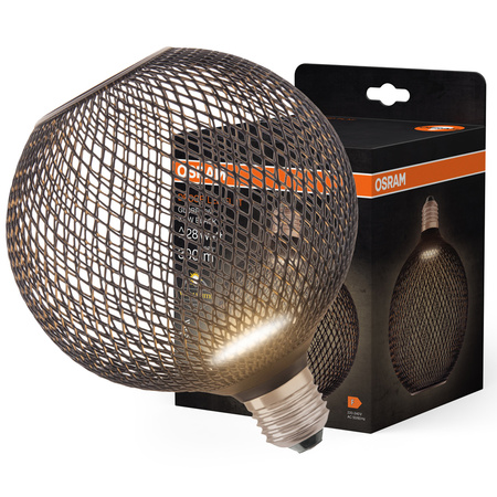 Dekorative LED-Glühbirne E27 3.5W = 28W 300lm 2700K Warm 100° Dekor Osram