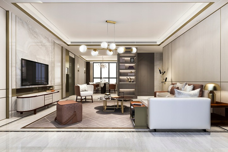 Masterled 8x E27 Gold Bali Pendelleuchte