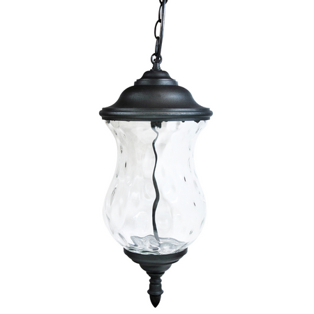 LED-Gartenhängelampe MARSYLIA 9W 3000K Schwarz 110cm - GOLDLUX (Polux)