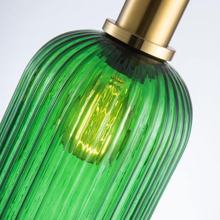 E27 Grün-Gold Suffolk Sanico Goldlux Dekorative Hängedeckenlampe