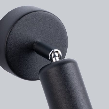 Wandleuchte FORNES 1 E27 Schwarz Minimalistisch SOLLUX