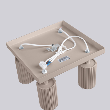 Plafond Deckenleuchte 4x GU10 Aluminium Taupe Carbon Deep Space SL.1769 Sollux