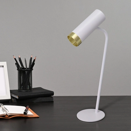 Schreibtischlampe GU10 Weiß Fado Sanico Goldlux