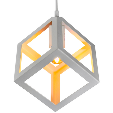 Geometrische IL MIO SWEDEN Deckenleuchte 1xE27 Weiß - GOLDLUX (Polux)