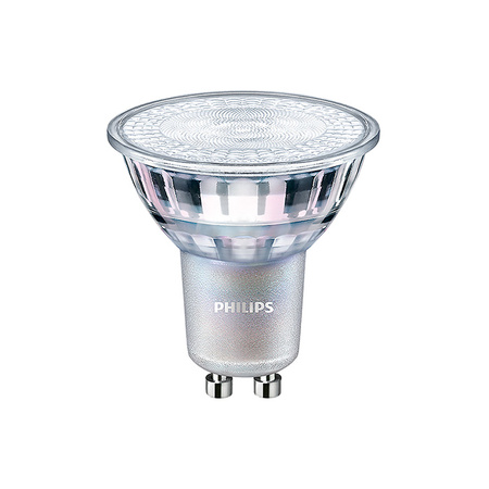 GU10 LED Leuchtmittel 4,9 W = 50 W, 355 lm, 2700 K, warm, 36° CRI90, PHILIPS Master dimmbar
