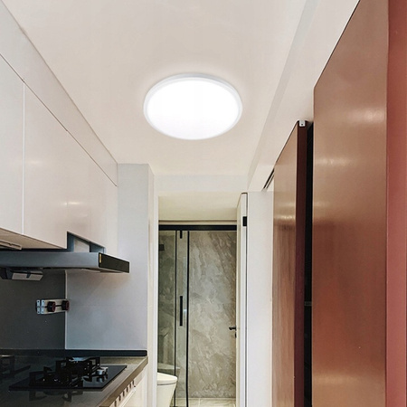 LED-Panel Deckenleuchte 24W 1920lm 6500K Kaltanbau Rund weiß Proma Masterled