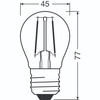 E27 P45 CL LED Lampen 4W = 40W 470lm 6500K Kalt 300° OSRAM STAR Filament