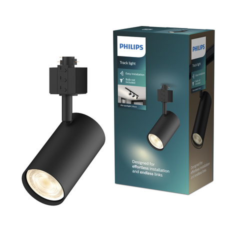 LED GU10 Schwarz EasyLink Zilo Philips Stromschienenleuchte