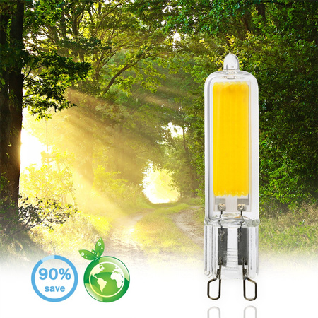 LED Kapseln G9, COB LED-Lampe 5W = 50W 560lm 360° 6500K kalt LUMILED