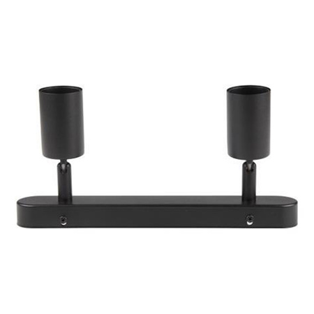 Spot Tuba Deckenleuchte Reflektor Halogenfassung 2x E27 Moving Black Eos Masterled