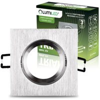 Halogen-Deckenleuchte Quadratisch Beweglich GU10 MR16 Silber TRIAM LUMILED